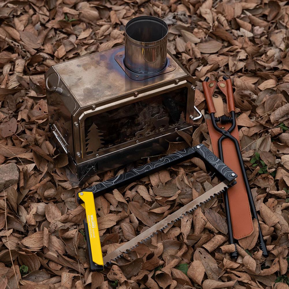 Skládací pila s úložnou taškou Přenosná pila na dřevo Hliníková slitina Kemping Skládací ruční pila Outdoor Turistika Nástroje pro přežití