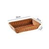 Cesto espositore in finta rattan