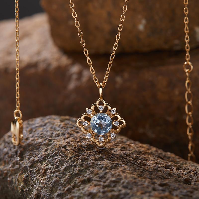 Inel de comoară natural colorat High Sense Light Luxury placat cu argint sterling S925 aurit 18K Inel pentru degetul arătător Bijuterii de nișă Femei