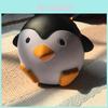 Pinguim Fofo Squishy Brinquedo Anti-Stress Com Rebote Lento Para Relaxamento E Presentear