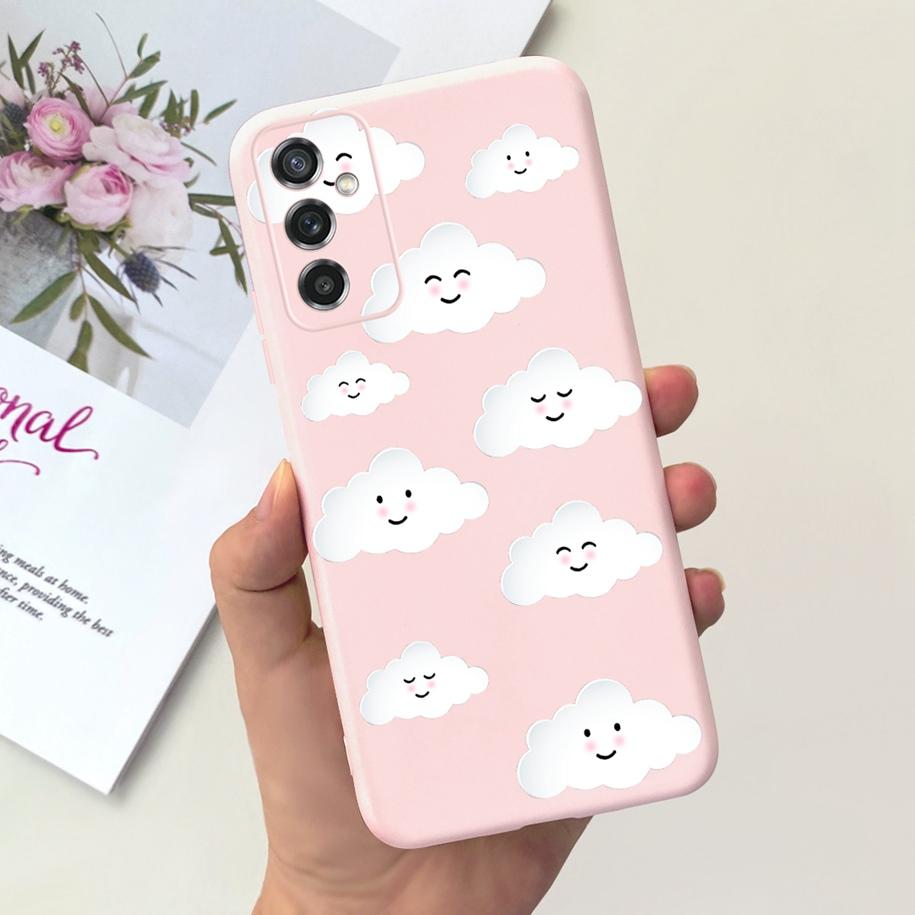 For Samsung M52 5G Case Lovely Duck Cat Head Dinosaur Fundas Soft TPU Phone Cases For Samsung Galaxy M52 5G SM-M526B Hoesje 6.7"