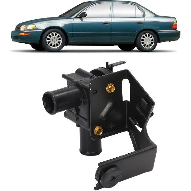 Heater Control Valve 8724012260 Car Heater Water Valve Automotive Heating Water Valve Car Heater Control Valve Replacement for 1993 ‑ 1997