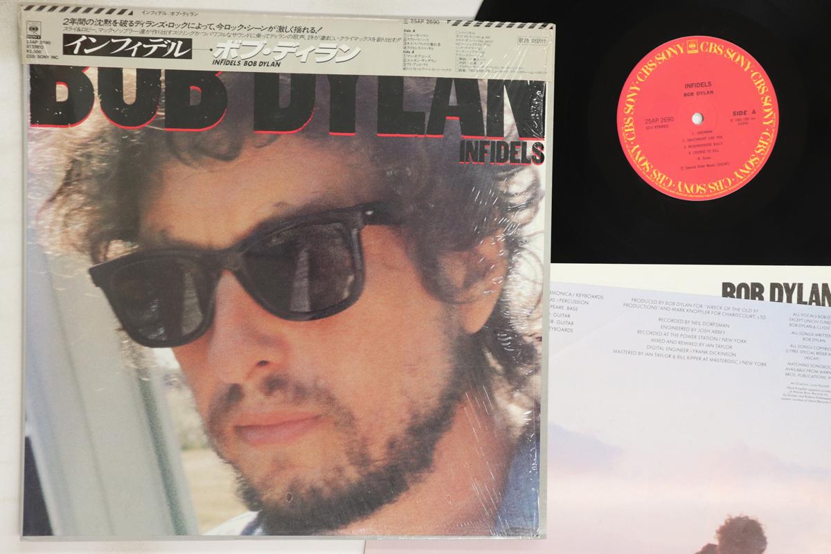 

LP Record BOB DYLAN - Infidels 25AP2690 CBS SONY 1983 Japan Obi Rock Used