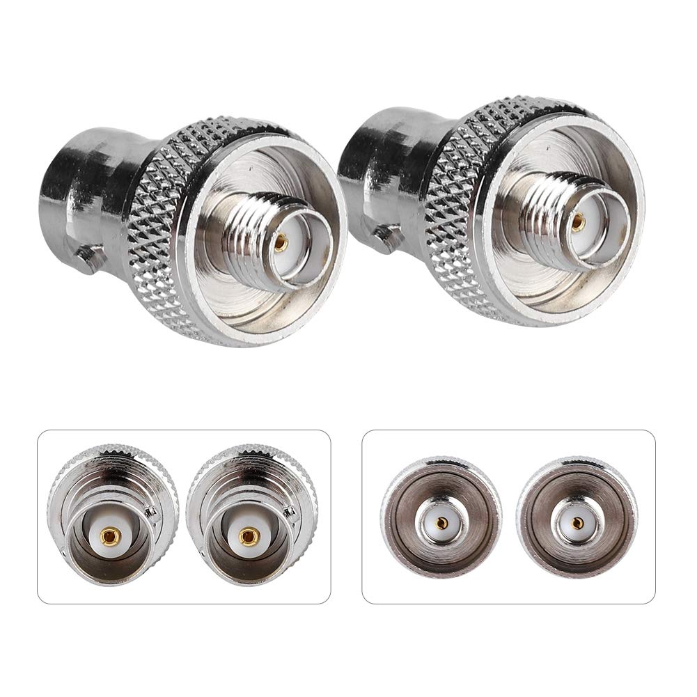 SMA BNC Conversion Connector 2pcs SMA Male To BNC Female Converter Adapter SMA Female