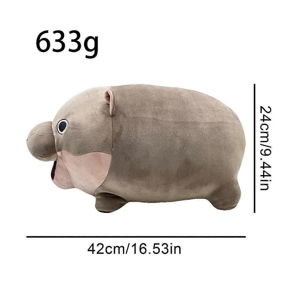 Moo Deng Hippo Plush Doll BABY PIGMY HIPPO MOODENG Stuffed Dolls Cushion Toys