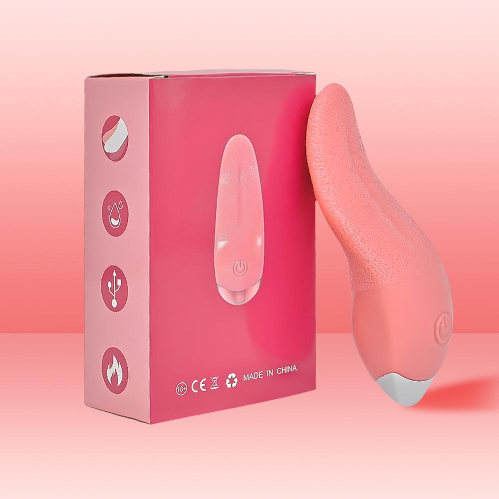 Simulation Electric Tongue Rechargeable Vibration Masturbation Device Women's Multi-Frequency Vibration Artifact Sexy Sex Product