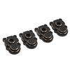 4Pcs RC Knuckle Cover Brass High Strength Rust Resistant RC Axle Gear Cover for FMS 1Celsius24 FCX24 RC Crawler