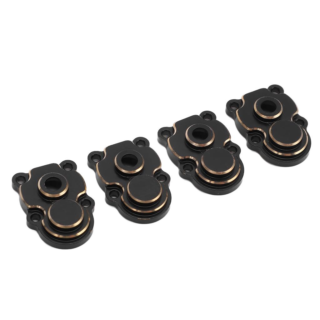 4Pcs RC Knuckle Cover Brass High Strength Rust Resistant RC Axle Gear Cover for FMS 1Celsius24 FCX24 RC Crawler