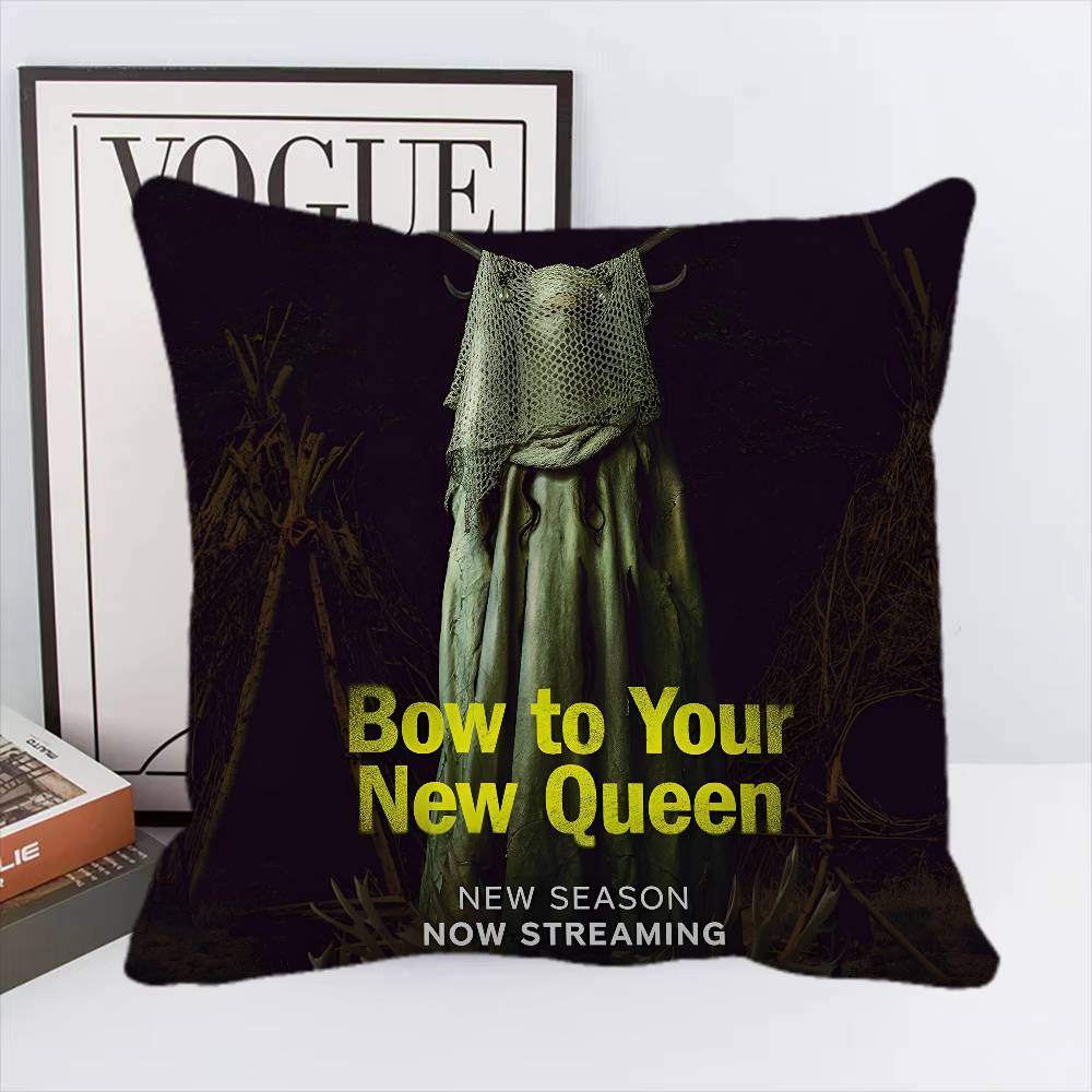 Psychological Horror Series Yellowjackets Pillow Case Square Pillow Bedroom Sofa Leisure Comfort Cushion Car Home Decoration