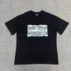 Corteiz Streetwear Baumwoll-T-Shirt Herren Lockerer Schnitt Rundhals Kurzarm Hip Hop Grafik-T-Shirt