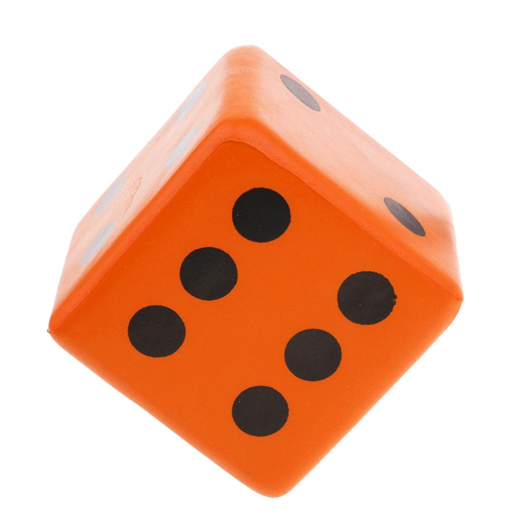 Buy Sponge Dice Foam Dot Playing for Math Teaching Vent Toy Blue at