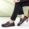 Fashion Soft Sole Comfortable Driving Shoes Mens Slip on Walking Shoes Men's Spring Luxury Brand Loafers Fashion Leather Casual Shoes