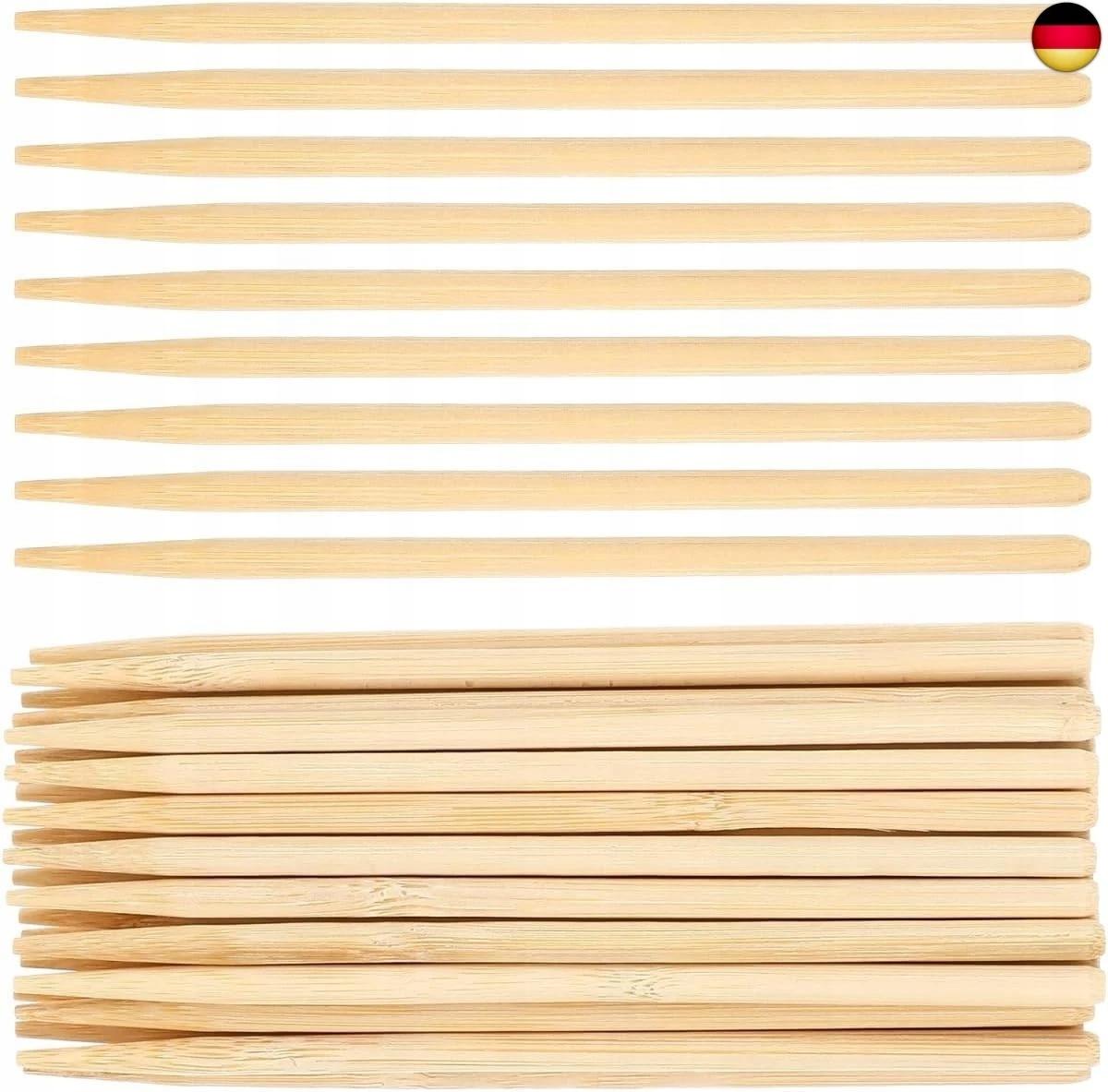 Bâtonnets en Bois Ronds X Pour Loisirs Créatifs DIY 1cm / 30cm / 10 Pieces