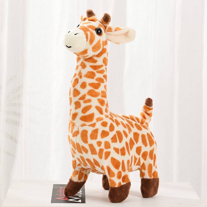 Electronic Giraffe Toy With Touch Sensors For Sensory Development And Parentchild Play