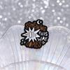 Fashionable Colorful Letter Brooch Pin With Durable Enamel Coating For Statement Accessory