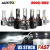 Pair  9005 LED Headlight High Low Beam Bulb Super Bright CANbus High Power