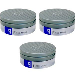 

[Set of 3] Lebel Trie Homme Free Move Wax 9 100g