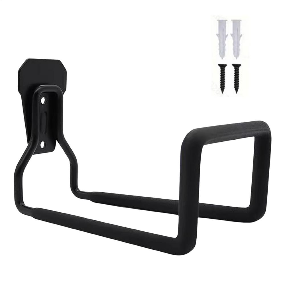 

Настенный держатель для садового шланга, вешалка для водяного шланга, крюк для хранения в гараже, кронштейн-органайзер для хранения шланга в гараже, во дворе чёрный