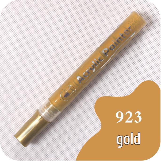 Guan Na 48-Color Waterproof Acrylic Markers for Ceramic, Stone, Graffiti & Coloring