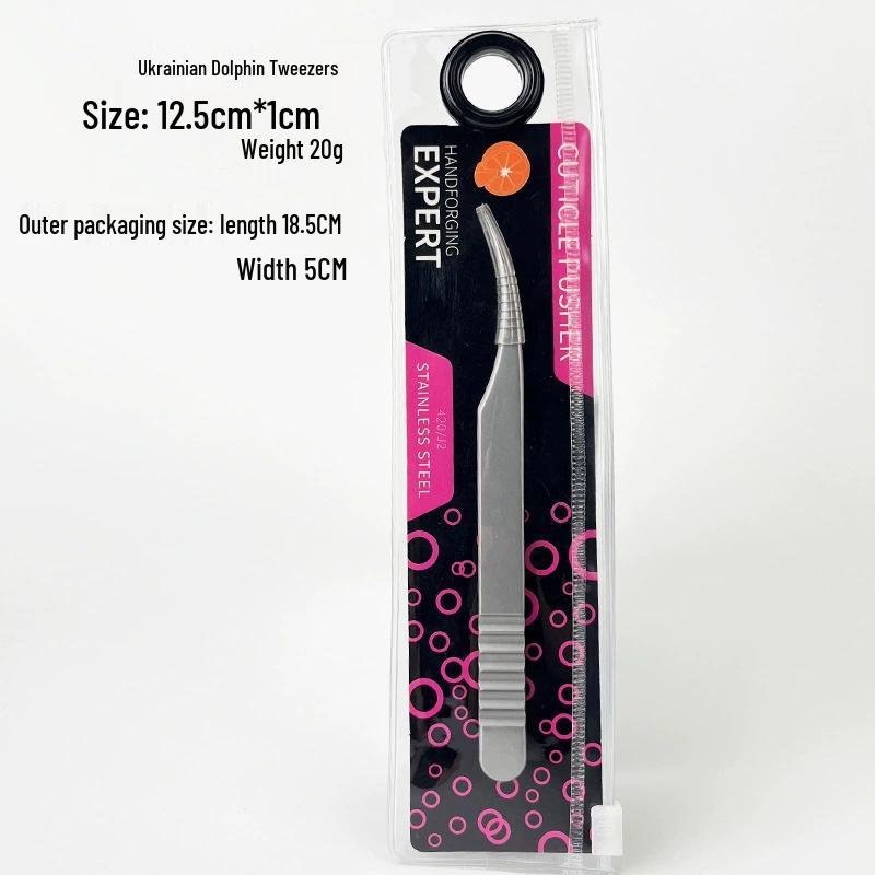 Precision Dual-Tip Stainless Steel Eyelash Tweezers & Beauty Scissors
