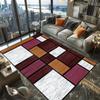 Nordic Geometric Pattern Carpets for Living Room 200x300cm Luxury Large Room Rugs Machine Washable Non-slip European Tatami Mat