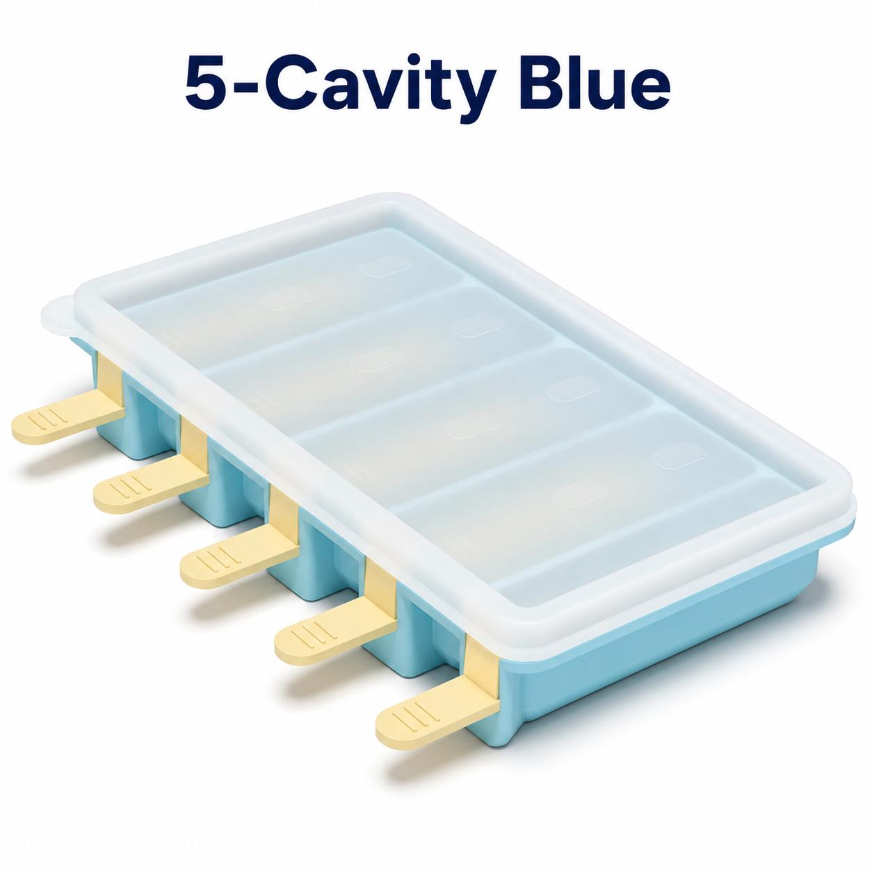 12-Cavity Silicone Popsicles Molds Set with 50 Sticks Homemade Maker Ice Pop Mold Food Grade cakesicles mold for ice cream