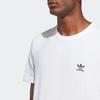 Adidas Originals Trefoil Essentials Solid Crew Neck Short Sleeve T-Shirt Men Tops White IA4872