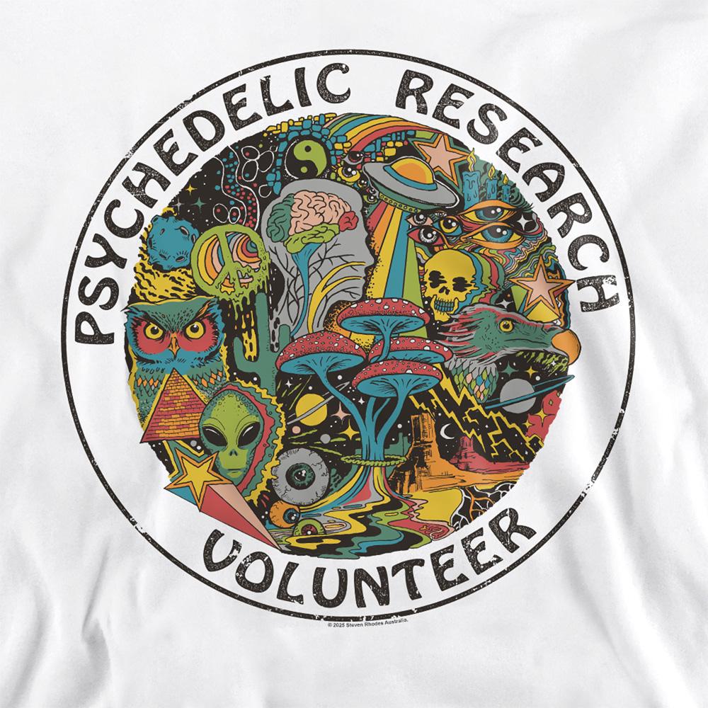 Steven Rhodes Unisex Adult Psych Research Volunteer Sweatshirt