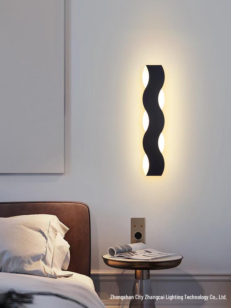 Minimalist Dimmable Wall Lamp: Post-Modern Nordic Design for Living Room, Corridor, Hallway, or Bedroom