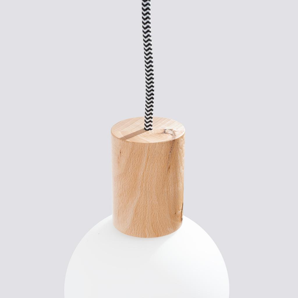 Kinkiet Nimbi 1 G9 Naturalne Drewno Wood Sollux Sl.1645