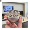 Rhinestone for Clip on Earbuds Open Ear Decorative Zirconia Earphone Accessories Removeable DIY Decoration