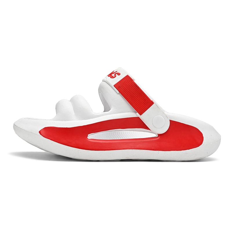 Fashion SYTK 2024 New EVA Thick-soled Step Poop Love To Sandals Plus Size Shoes