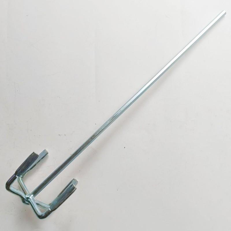 Double Mountain Flat Head Mixer Rod for Electric Hammer - Ideal for Cement, Putty, and Ash Mixing