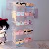 Transparent Desktop Display Rack Stackable Organizing Rack  Handmade Paper Cup Cake