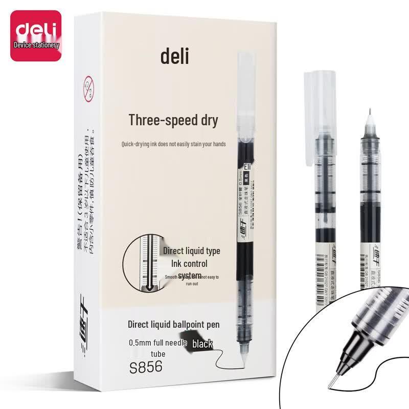 Deli S856 Quick-Dry Rollerball Pen