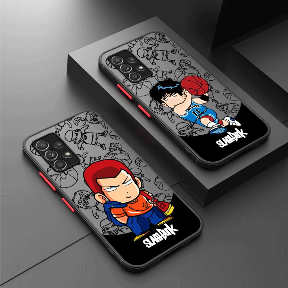 Slam Dunk Phone Case for Samsung Galaxy A52 A72 A12 A13 A14 A21s A22 A23 A24 A32 A33 A34 A50 A51 A53 A54 A70 A72 A73 5G Cover