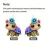 Acrylic Flat Fun Turtle Flower Car Ornament For Playful And Bright Interiors Car