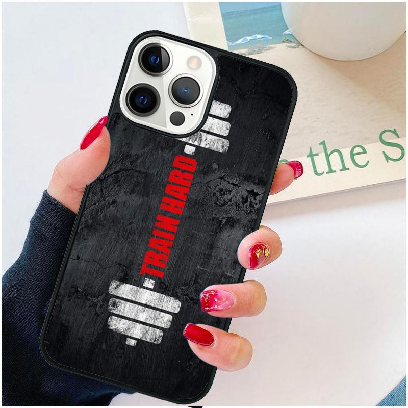 No Pain No Gain Gym Phone Case For iPhone 17 Air 16 pro max 15 14 plus 12 13 Soft Bumper Shell Cover coque