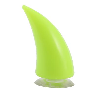 Motorcycle Helmet Devil Demon Horn with Sucker Decoration AccessoriesGreen