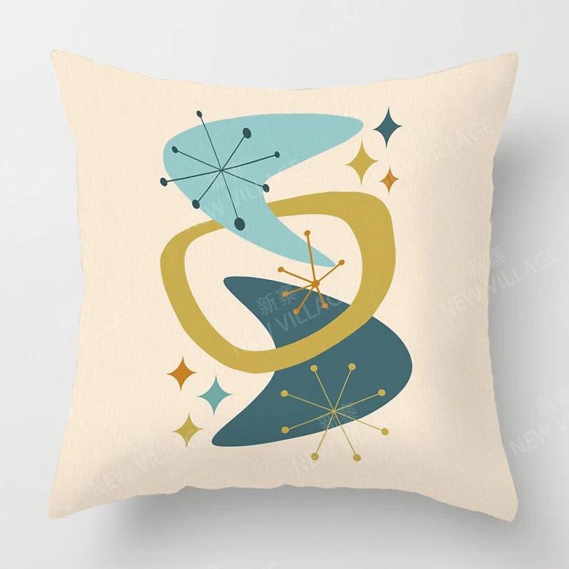 Nordisk höst heminredning höst prydnadskuddfodral soffa Kuddfodral modernt 45x45cm 45*45 50x50 60x60cm 40*40 40x40 geometri 60*60