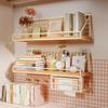 No-Drill Wall-Mounted Shelf: Bedside Hanging Basket for Dorms and Bedrooms