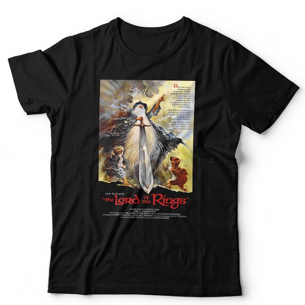 LOTR 1978 Animated Movie Poster Unisex Kids T Shirt Vintage Retro Tolkien