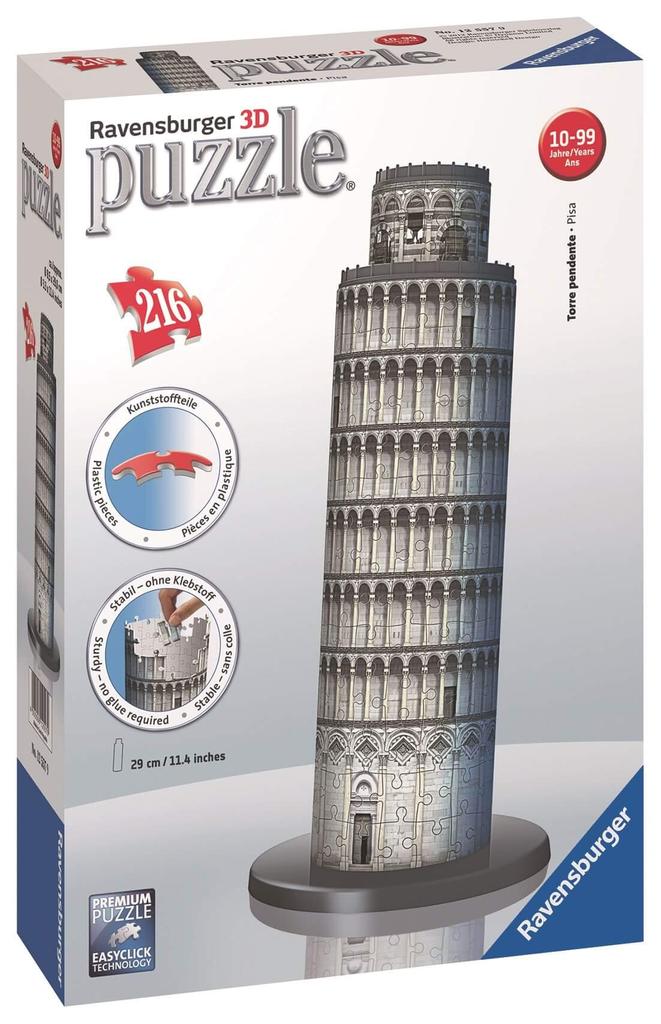 Ravensburger Ravensburger 3D Puzzle Leaning Tower of Pisa 12557 (216 Pieces)