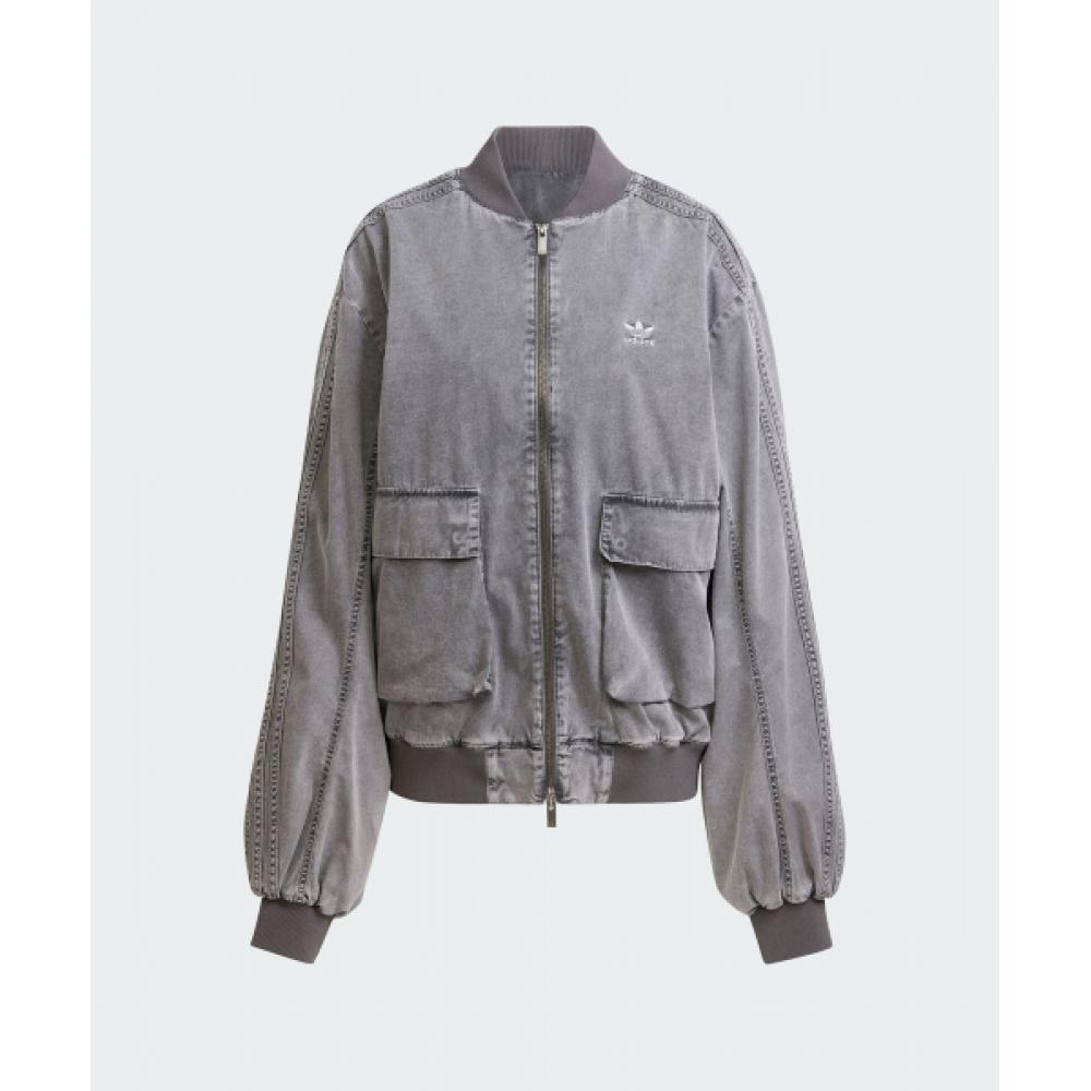 

Adidas Adilenium Season 2 Washed Bomber Jacket Gender Neutral Jm9264 A/XS