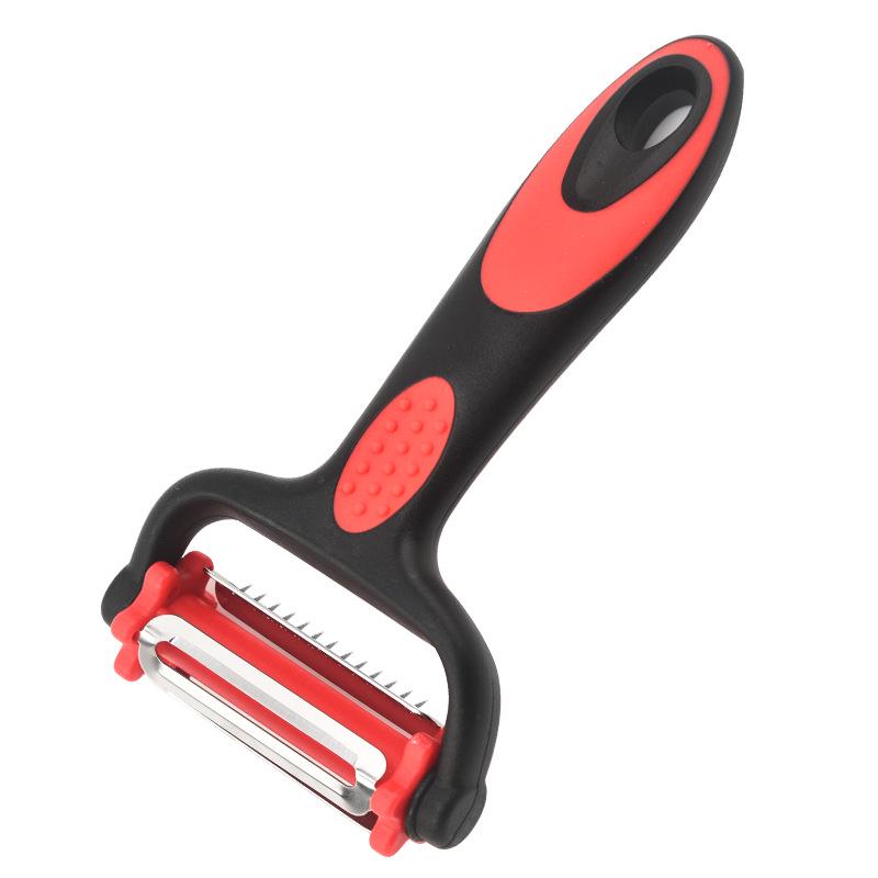 3-in-1 Rotating Peeler & Grater: Multifunctional Kitchen Gadget for Vegetables, Fruits, and Melons