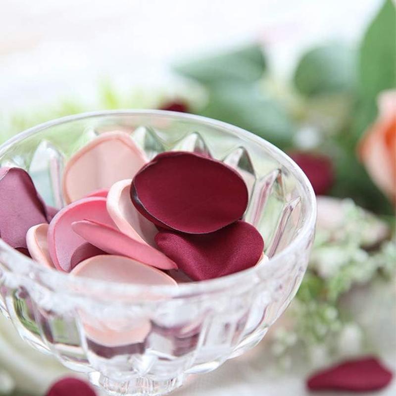 50/100 Pieces 4 Cm Artificial Petals Rose Fake Flowers Valentine's Day Gif House Room Wedding Decoration Scene Diy Craft
