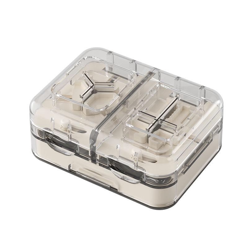 Multi-Functional Double-Layer Pill Cutter & Moisture-Proof Medicine Box