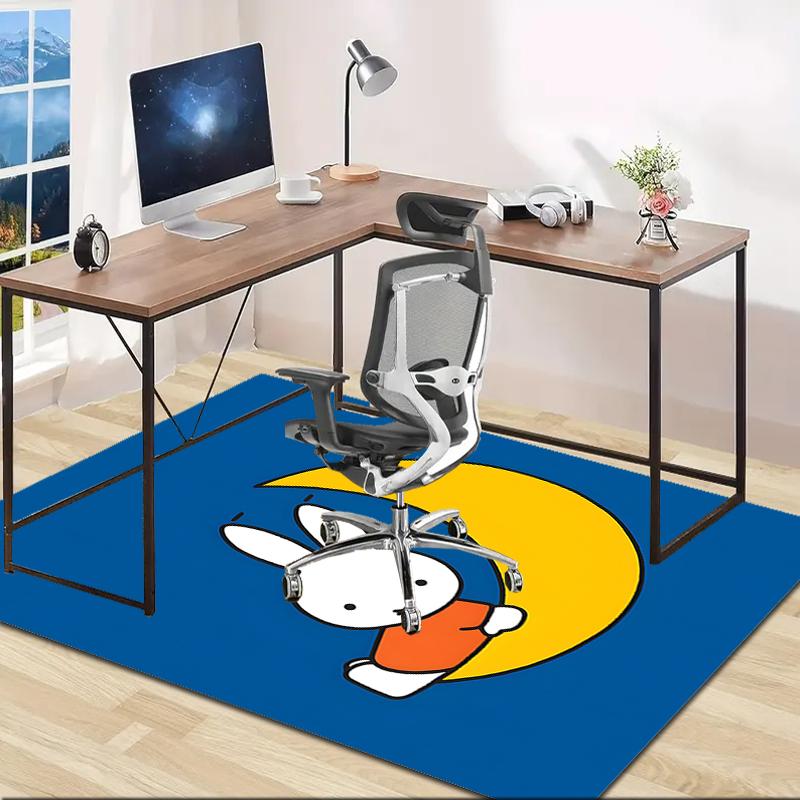 1pc Miffy4 Design Area Rug - Non-Slip, Soft & Cozy Floor Mat for Living Room, Bedroom, Office - Indoor/Outdoor Decorative Carpet