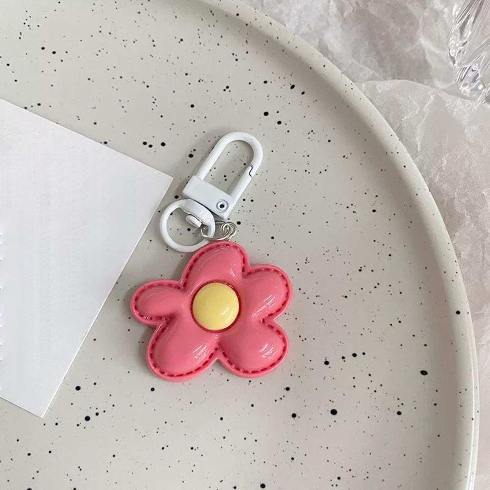 Разноцветные брелоки-цветы, Милые, вызывающие дофамин, Подвески для сумок, Идеальные подарки для лучших друзей. One Size