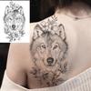 Hochwertige temporäre Rosen-Tattoos für Arm und Wade – Europäischer & Amerikanischer Stil